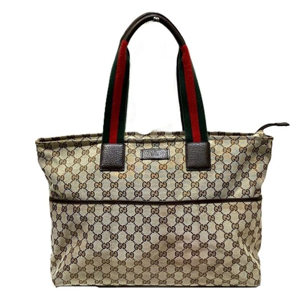 Gucci Canvas Tote Bag